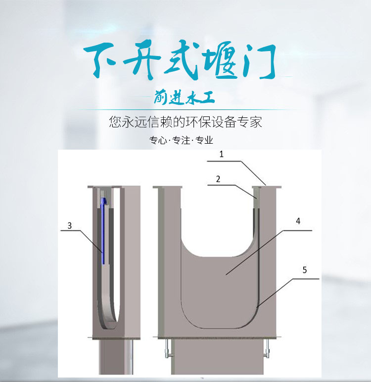 液動下開式堰門待發貨視頻